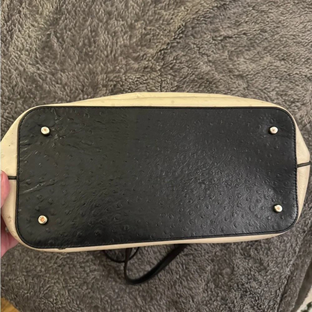 KATE SPADE Ostrich Leather Tote